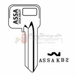Assa Camlock 22001 nøgleemne blank