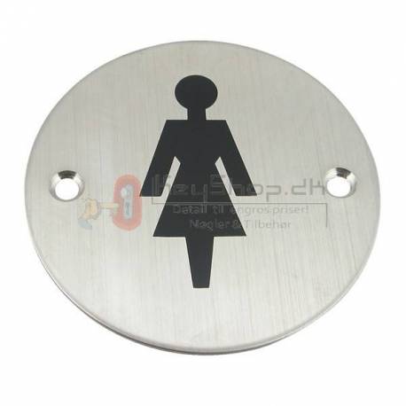 Toilet Dørskilte